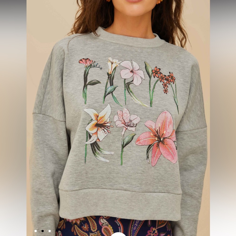 Farm Rio flowers pullover - Picture 2 of 4